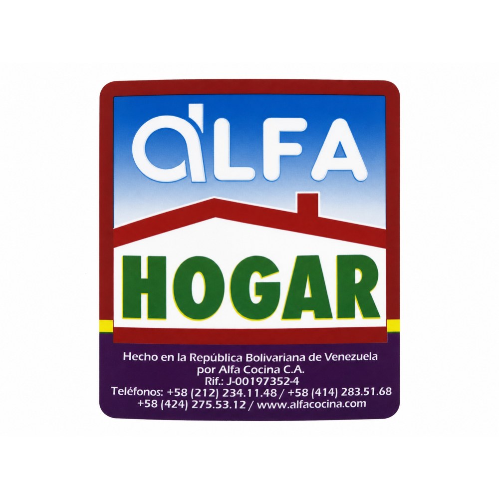 Otro lado del empaque de Atomizador Alfa Hogar Blanco - 700ml