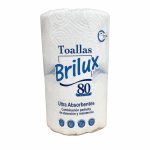Frente del empaque de Toallas Ultra Absorbentes Birlux - 80 Hojas