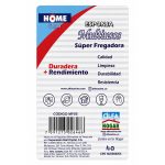 Otro lado del empaque de Esponja Multiusos Súper Fregadora Home Clear