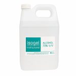 Frente del empaque de Alcohol Isogel 70% V/V Institucional