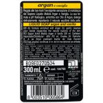 Otro lado del empaque de Jabón Líquido Argán y Vainilla Malizia - 300 ml