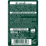 Otro lado del empaque de Jabón Líquido Antibacterial Té Verde y Menta Malizia - 300 ml
