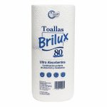 Otro lado del empaque de Toallas Ultra Absorbentes Birlux - 80 Hojas