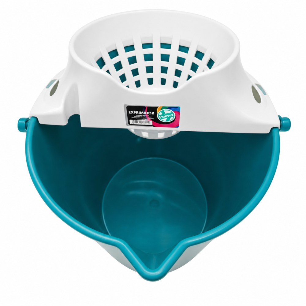 Otro lado del empaque de Exprimidor Plástico para Balde Palma ED-594