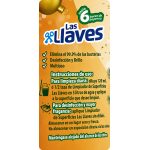 Otro lado del empaque de Las Llaves Limpiador de Superficies - Fragancia Hogar Navideño - 1 Litro