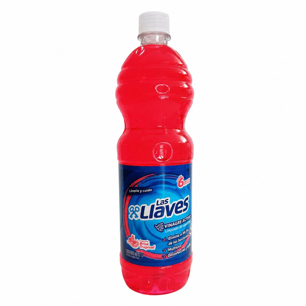 Las Llaves Limpiador de Superficies - Fragancia Brisa Tropical - 1 Litro