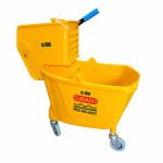 Frente del empaque de Carro Mopero con Exprimidor All Clean - 32 Litros
