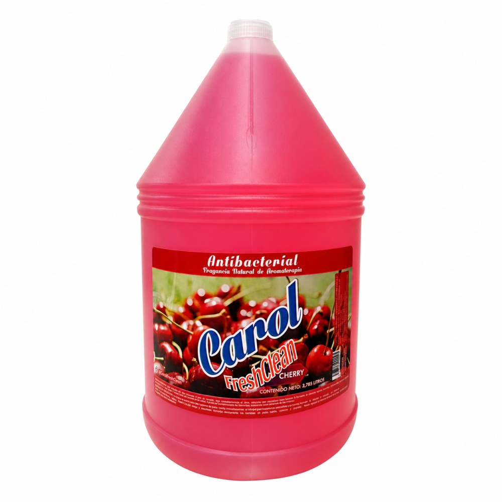 Antibacterial Carol FreshClean Cherry - 3,785 Litros