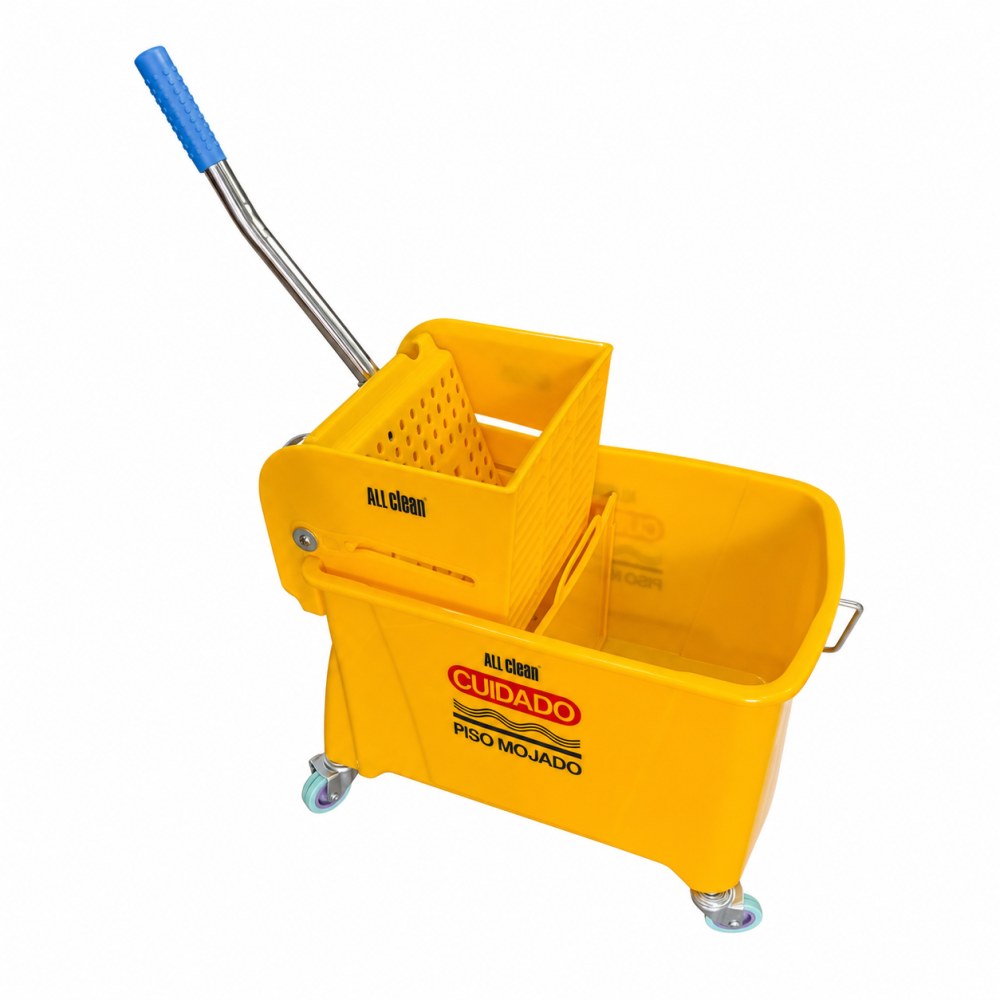 Carro Mopero con Exprimidor All Clean - 20 Litros