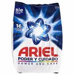 Frente del empaque de Detergente en Polvo Bio Espuma Ariel - 2 Kilos
