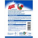 Otro lado del empaque de Ajax Desinfectante Multiusos Antiviral y Antibacterial – 1 Litro