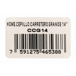 Otro lado del empaque de Cepillo Carretero Grande Home Clear - 14 Pulgadas