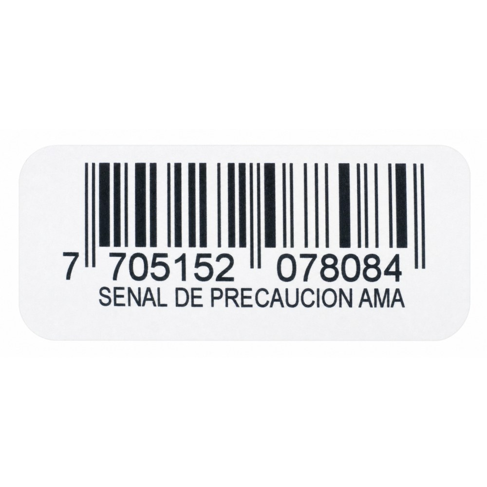 Otro lado del empaque de Señal de Precaución Piso Mojado Rimax Plegable - Amarillo