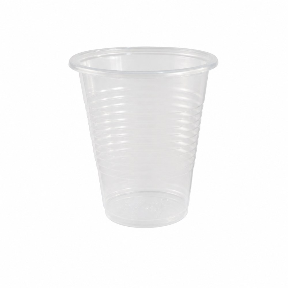 Otro lado del empaque de Vasos Plásticos Transparentes Maxiplast #57 - 5 oz - 100 Unidades