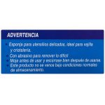 Otro lado del empaque de Esponja Doble Uso IZY Clean