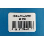 Otro lado del empaque de Rastrillo de Jardín Plástico Home Clear Azul