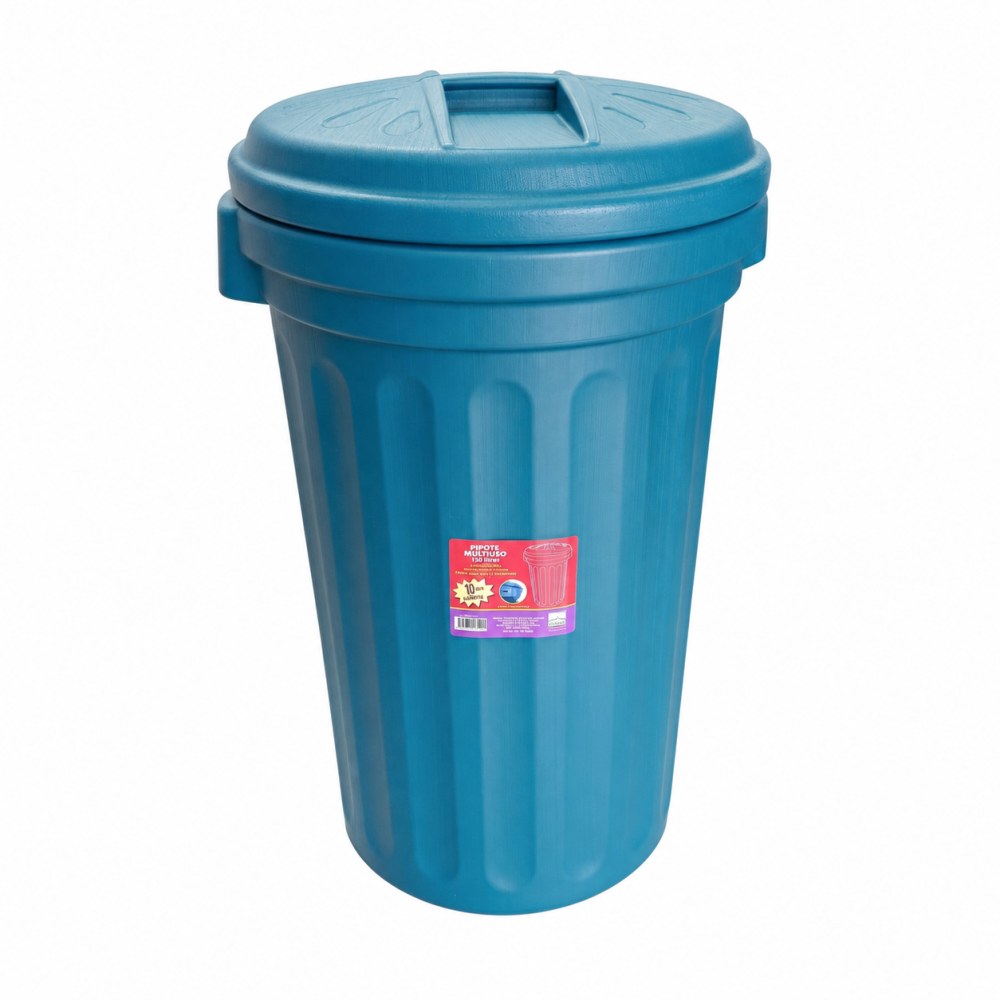 Frente del empaque de Pipote Multiuso Azul Alfa Hogar - 150 Litros