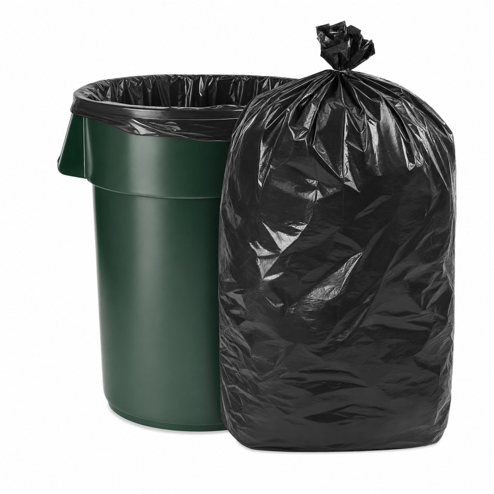 Otro lado del empaque de Bolsas Negras para Basura - 40 kg - Calibre 10