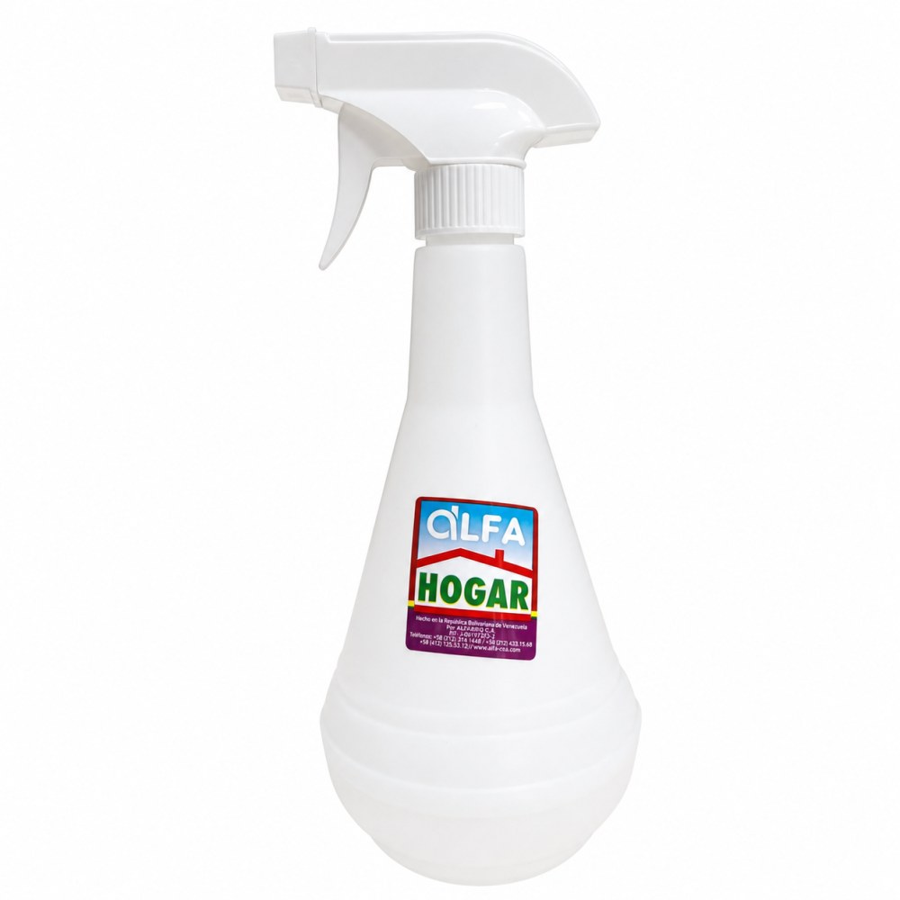 Frente del empaque de Atomizador Alfa Hogar Blanco - 700ml