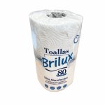 Otro lado del empaque de Toallas Ultra Absorbentes Birlux - 80 Hojas